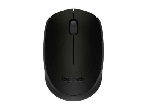 Logitech B Rf Wireless Optical Ambidextrous Black Mice