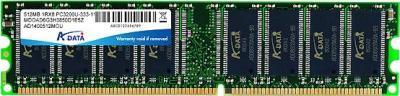 A-Data 512MB DDR PC3200 400MHz CL2.5 (ADNGB1916)