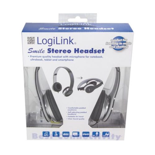 LogiLink Stereo High Quality Headset Black (HS0028)