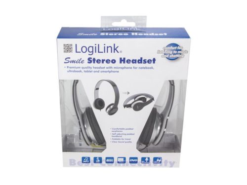 LogiLink Stereo High Quality Headset Black (HS0028)