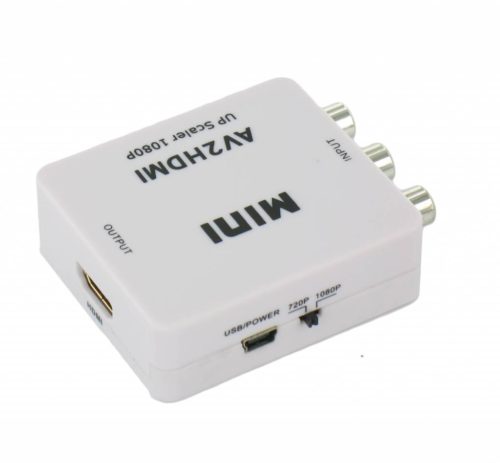 Mini AV to HDMI converter Upscaler