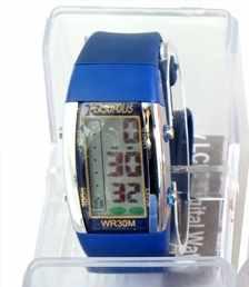 Persopolis unisex watch with silicone blue
