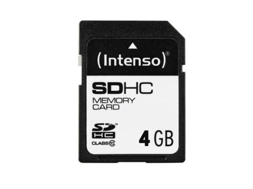 SDHC 4GB Intenso CL10 Blister