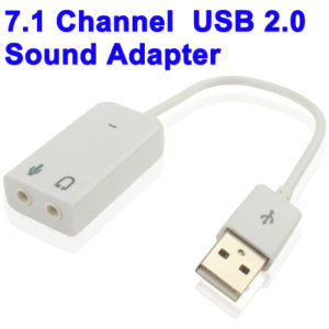 USB 2.0 External 7.1 Sound Card