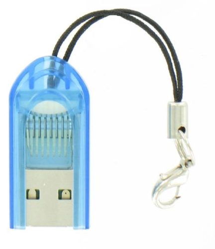 Micro SD card reader (Blue)