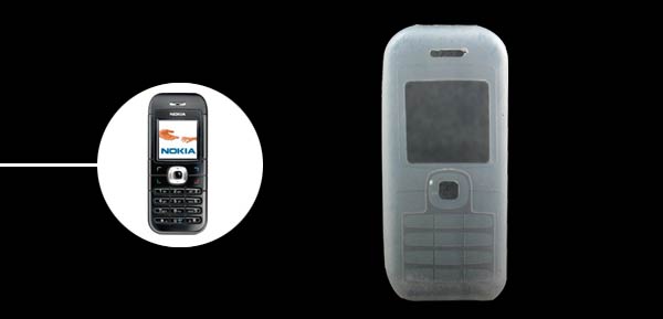 Silicon Case For Nokia 6030 GREY