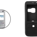 Silicon Case For Nokia N73 BLACK