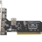USB 2.0 4+1 Ports PCI Card