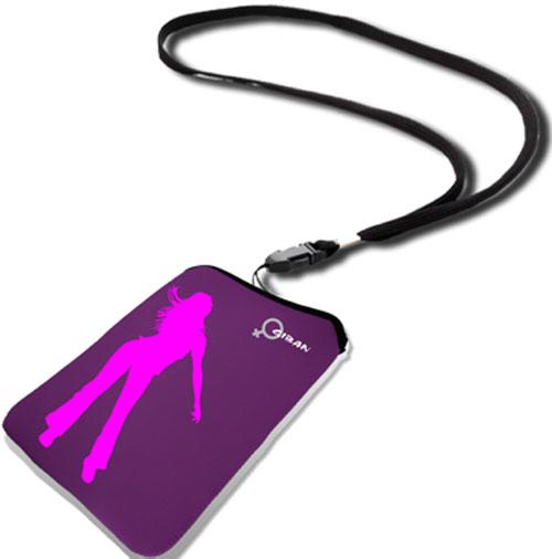 Θήκη Giban gia iPhone Sleeve Fun Purple / pink