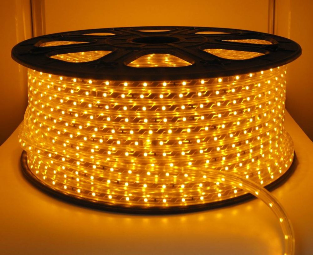 100 Meter High Voltage LED Strip Yellow