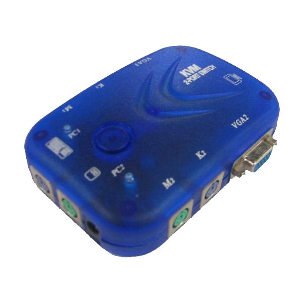 2 Port Auto KVM Switch