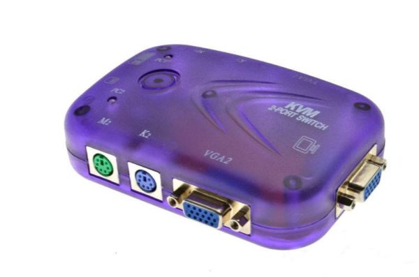 2 Port KVM Switch