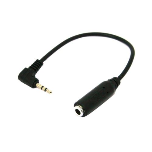 2.5mm Jack Male to 3.5mm Jack Female Adapter