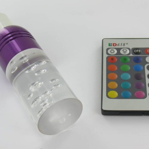 3 Watt RGB LED Crystal Lamp GU10