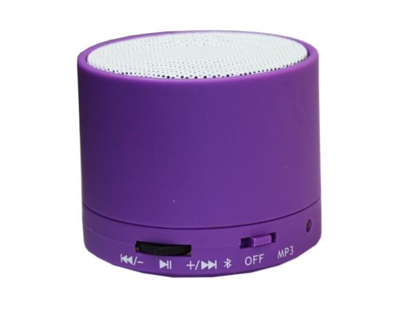 3W Mini Speaker with Bluetooth (purple)