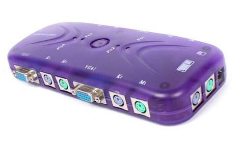 4 Port KVM Switch