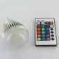 9 Watt RGB LED bulb 'GU10 with IR Remote Control