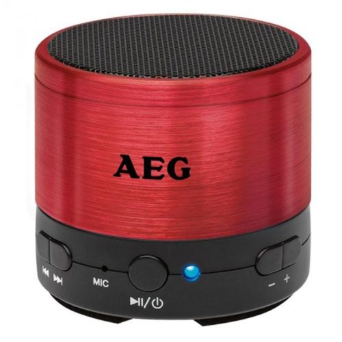 AEG BSS 4826 Loudspeakers Bluetooth sound system red