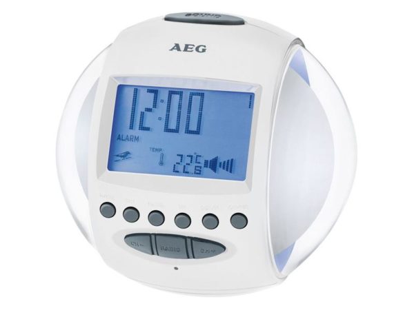 AEG Clock Radio MRC 4117 white