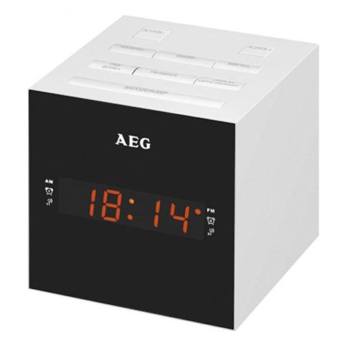 AEG Clock Radio USB AUX-In MRC 4150 white