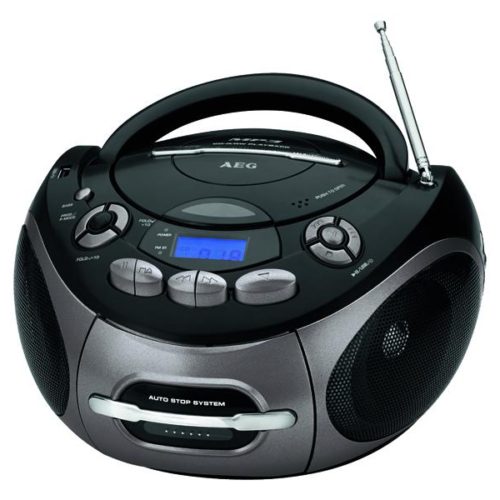 AEG Stereo Cassette-Radio CD SR 4366 CD