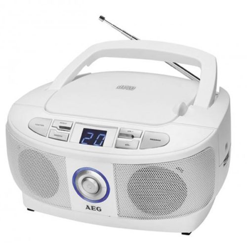 AEG Stereo Radio with CD SR 4379 CD White
