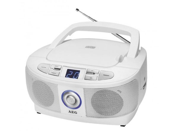AEG Stereo Radio with CD SR 4379 CD White