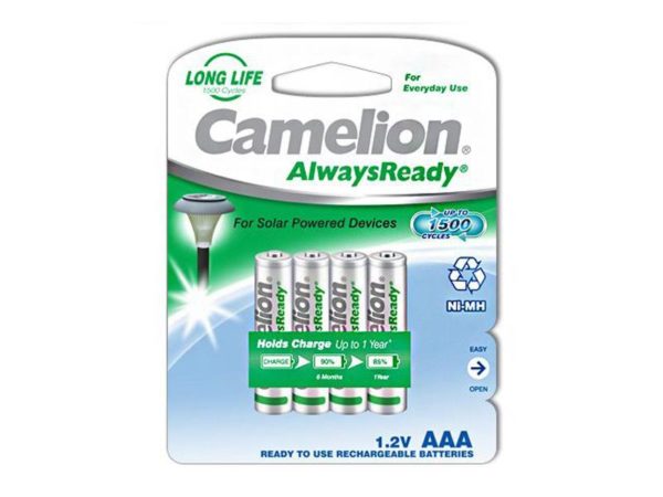 Akku Camelion AlwaysReady Micro AAA 600mA (4 pcs.)