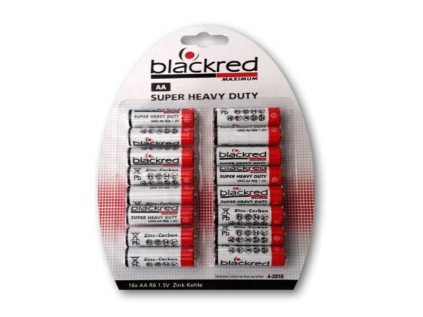 Batterie Blackred R06 Mignon AA (16 pcs)