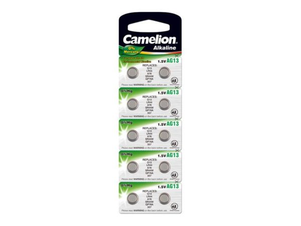 Battery Camelion Alkaline AG13 0% Mercury