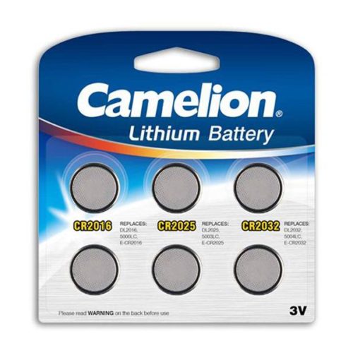 Battery Camelion Lithium Mix Set CR2016, CR2025, CR2032 (6 pcs.)