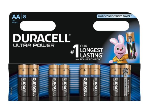 Battery Duracell Ultra Power LR6 Mignon AA (8 Pcs)