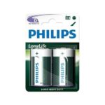 Battery Philips Longlife R20 Mono D (2 pcs.)