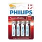 Battery Philips Power Alkaline LR06 Mignon AA (4 pcs)