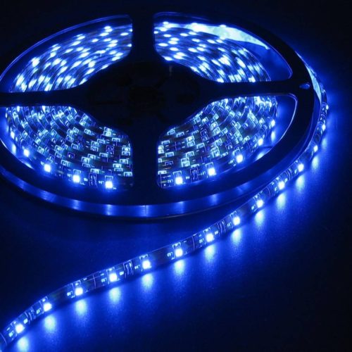Blue 5 Meter 60 LED 12 Volt Orange PCB