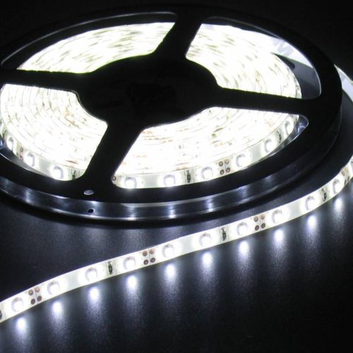 Bright White 60led white pcb 5m IP65 Complete