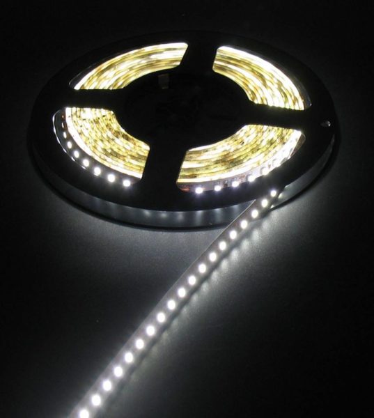 Bright White White PCB IP20 120led 5m Complete