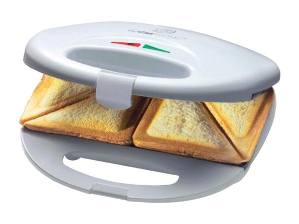 Clatronic Sandwichtoaster ST 3477 White-Inox