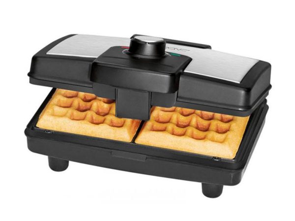Clatronic Waffle Maker WA 3606 black-inox
