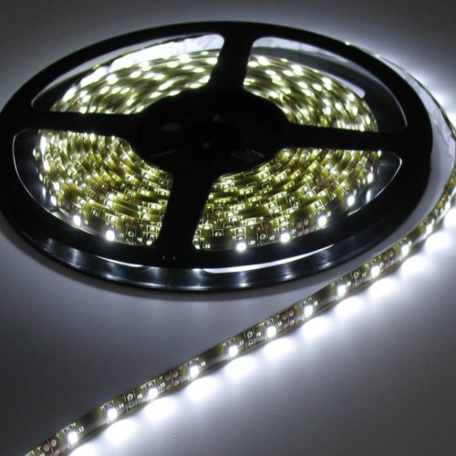 Cold White 60led Black PCB 5m IP65