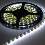 Cold White 60led Black PCB 5m IP65 Complete