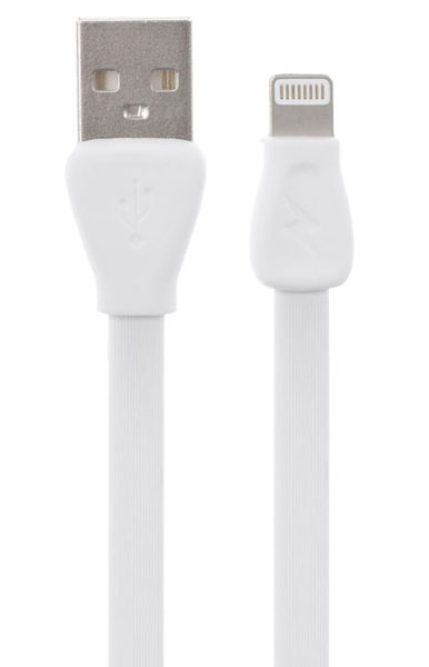 data cable iphone lighting flat