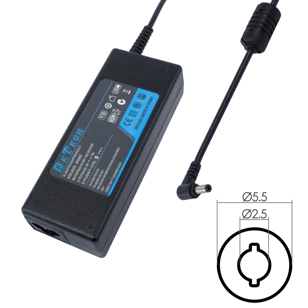 Φορτιστής laptop detech for 120w 18.5v/6.5a 5.5*2.5 301 Προσαρμογείς Καλώδια Φορτιστής laptop detech for 120w 18.5v/6.5a 5.5*2.5 301 for Φορτιστής laptop detech for 120w 18.5v/6.5a 5.5*2.5 301 ΑΞΕΣΟΥΑΡ ΥΠΟΛΟΓΙΣΤΩΝ