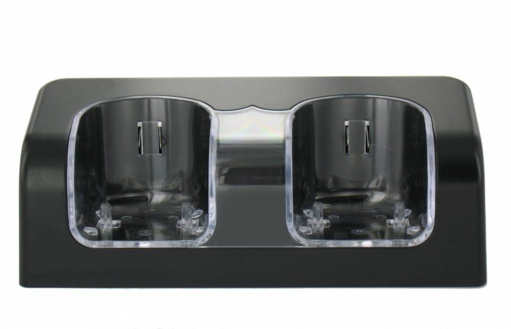 Duo Charge Station Black for Wii and WiiU Remotes