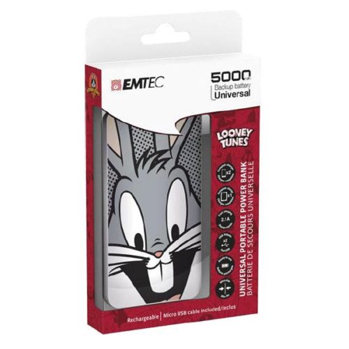 EMTEC Power Bank 5000mAh Looney Tunes (Bugs Bunny)