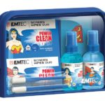 EMTEC Travel Essentials kit, Superman and Wonder Woman