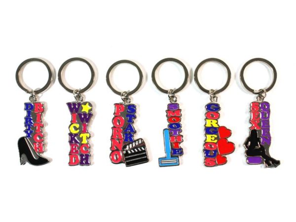 Erotic Key Rings - Key holder (6x6 different motives = 36 Pieces) SET-336