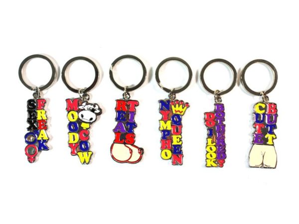 Erotic Key Rings - Key holder (6x6 different motives = 36 Pieces) SET-337