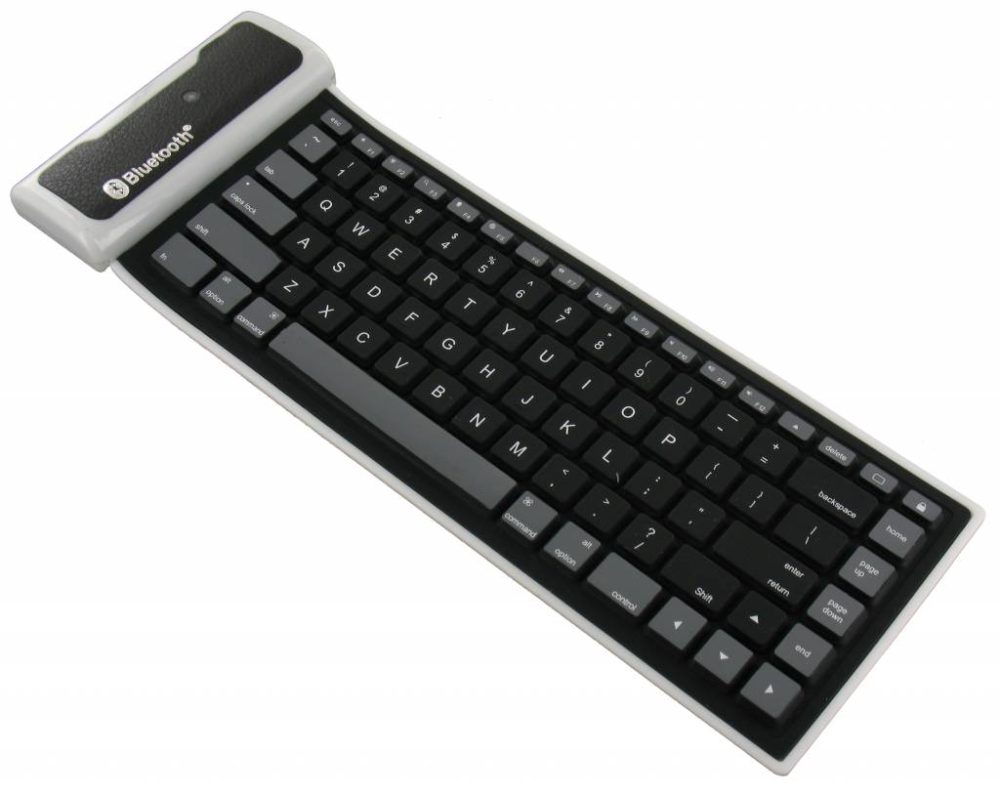 Flexible wireless bluetooth keyboard universal
