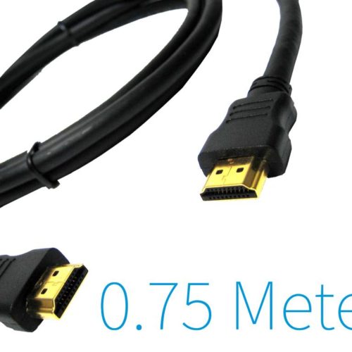 HDMI to HDMI Cable 0.75 Meter